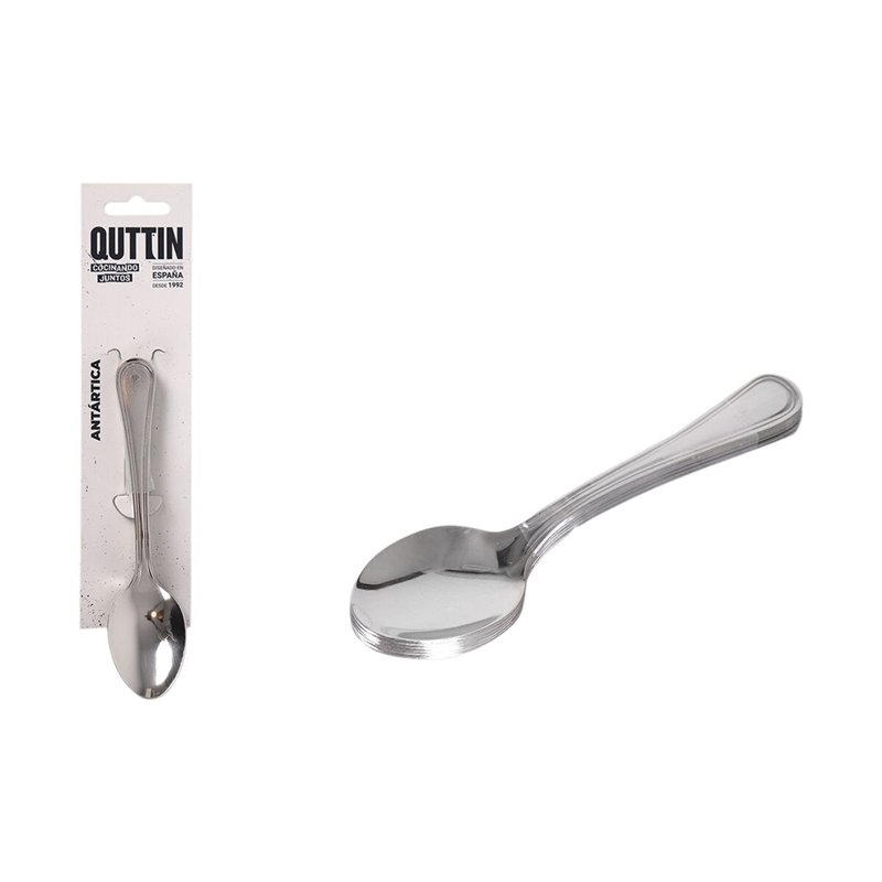 Image secondaire de Cuillère à dessert Quttin Antartica 1,5 mm 6 Pièces (12 Unités)