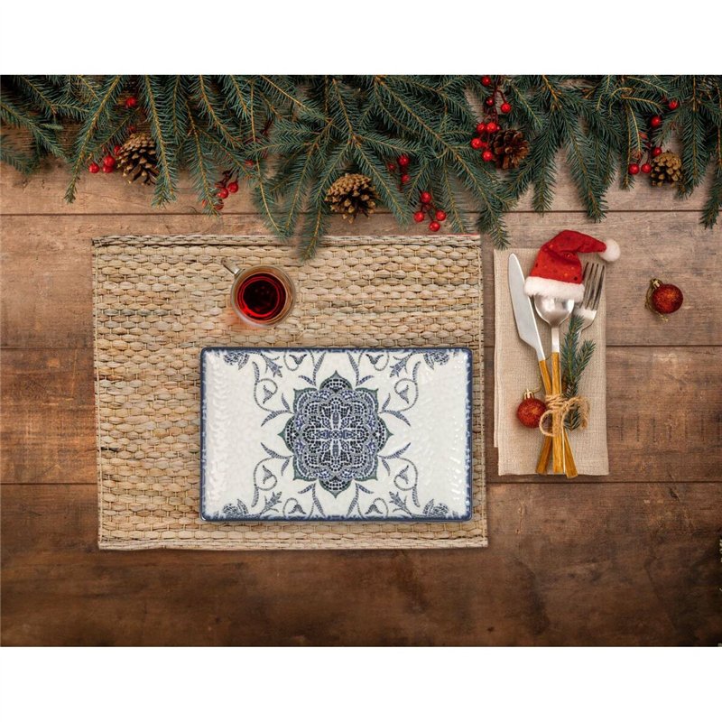Image secondaire de Plat à Gratin La Mediterránea Rosetta Rectangulaire 30 x 15 x 2 cm (18 Unités)