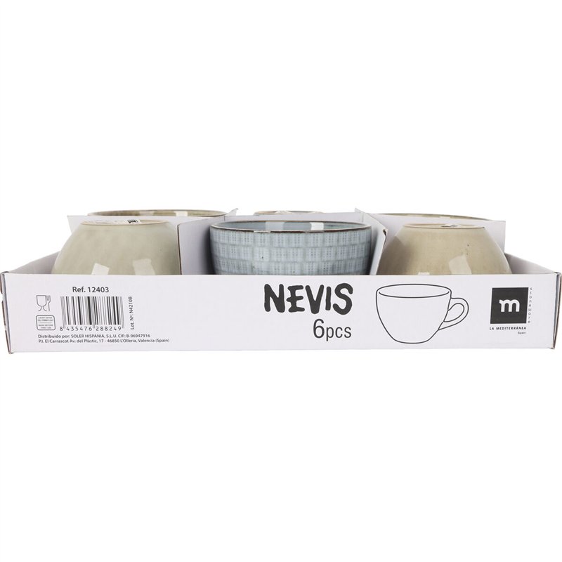 Image secondaire de Tasse La Mediterránea Nevis 425 ml (24 Unités)