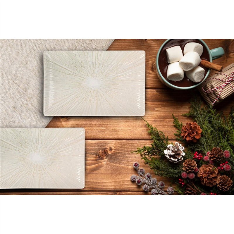 Image secondaire de Plat à Gratin La Mediterránea Anya Rectangulaire 25,3 x 15 x 2 cm (18 Unités)