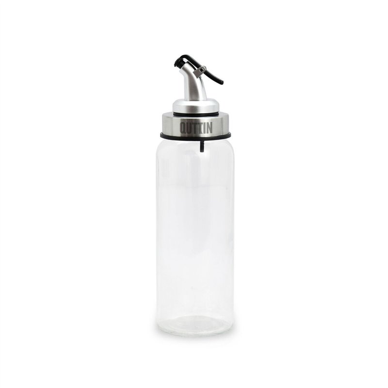 Image secondaire de Huilier Quttin Transparent Argenté verre 5,5 x 5,5 x 20,5 cm (12 Unités)