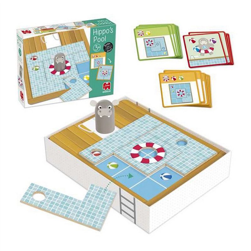 Image secondaire de Jouet Educatif Goula Hippo's Pool 36 Pièces