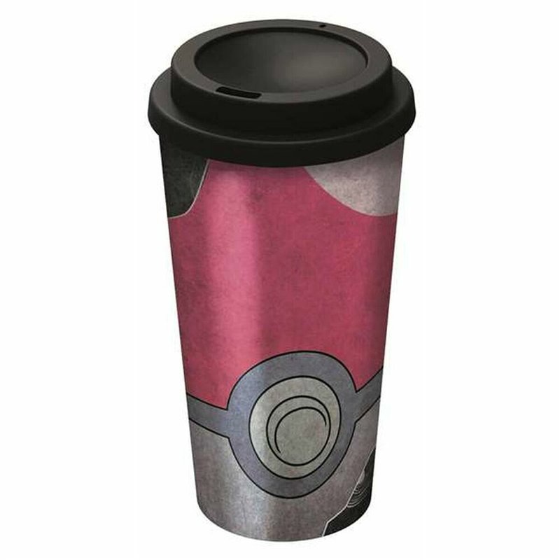 Verre avec Couvercle Pokémon (520 ml)