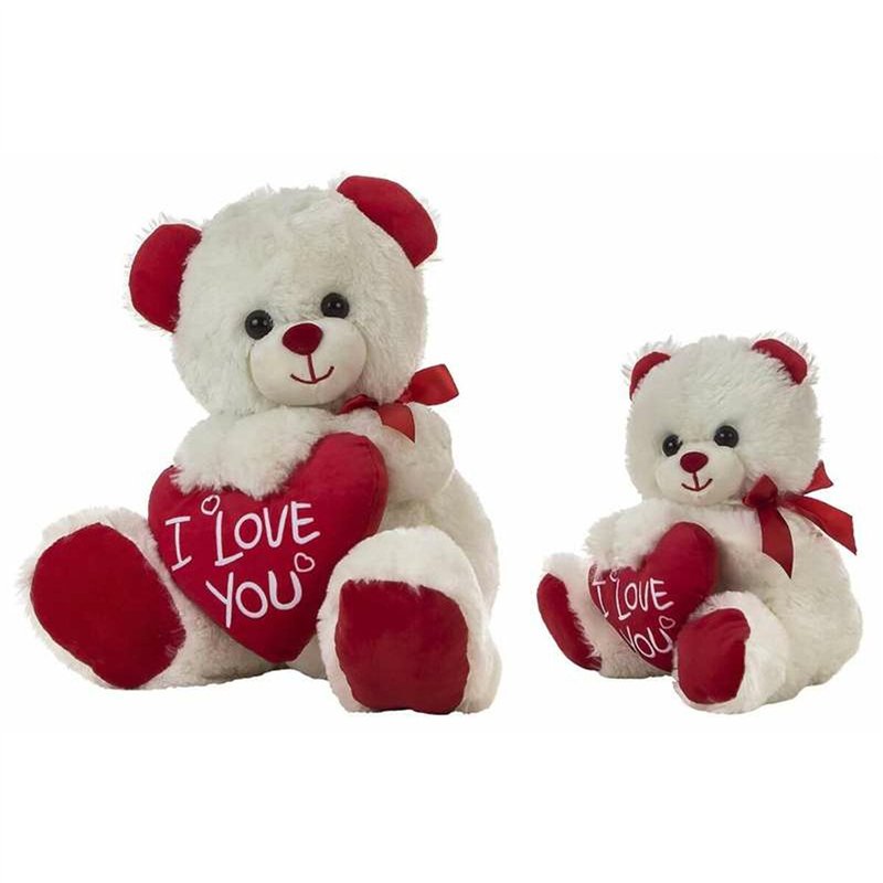 Image secondaire de Jouet Peluche I love you Ours Coeur 28 cm
