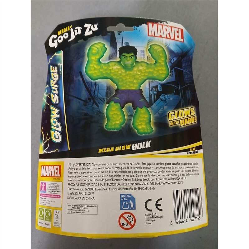 Image secondaire de Figurine d'action Bandai Marvel Glow Surge Hulk 13 cm