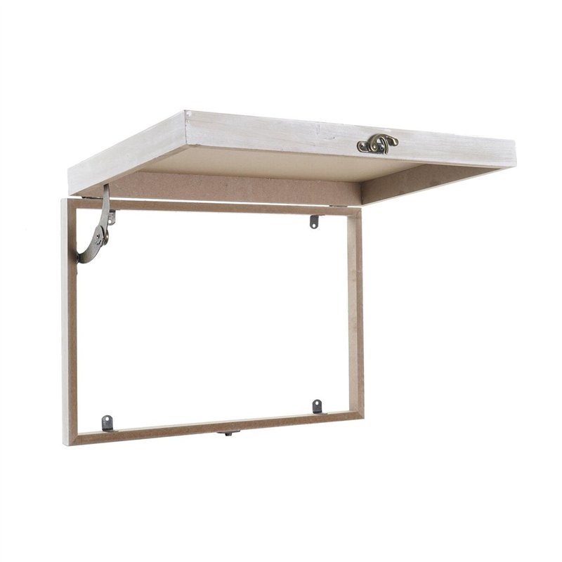 Image secondaire de Boîte Décorative DKD Home Decor Multicouleur Bois MDF Plage méditerranéen Compteur (2 Unités)