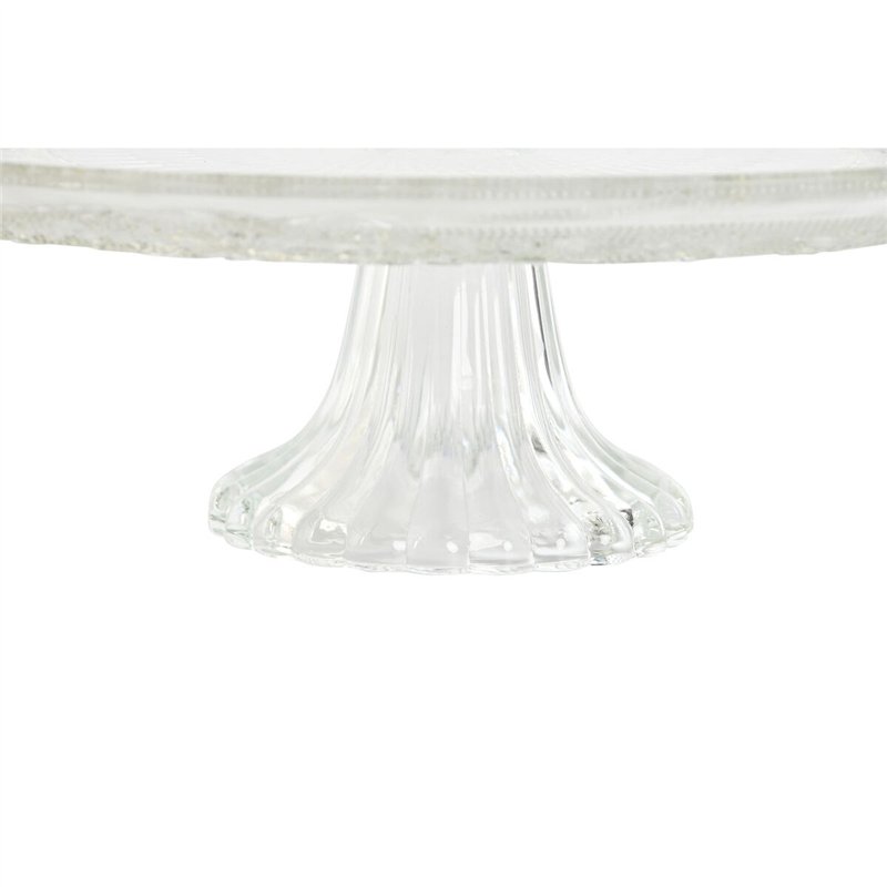 Image secondaire de Assiette plate Home ESPRIT Transparent Verre 33 x 33 x 9,4 cm