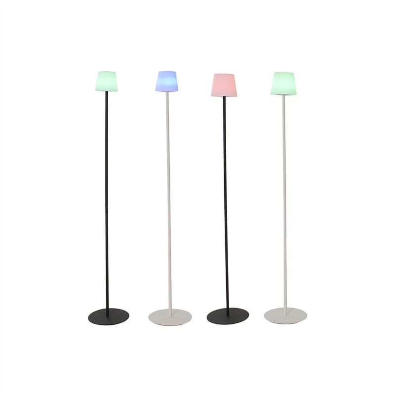 Lampe solaire Home ESPRIT Noir 25 x 25 x 140 cm