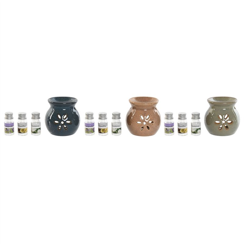 Brûleur Home ESPRIT 11 x 6 x 24,5 cm (3 Unités)