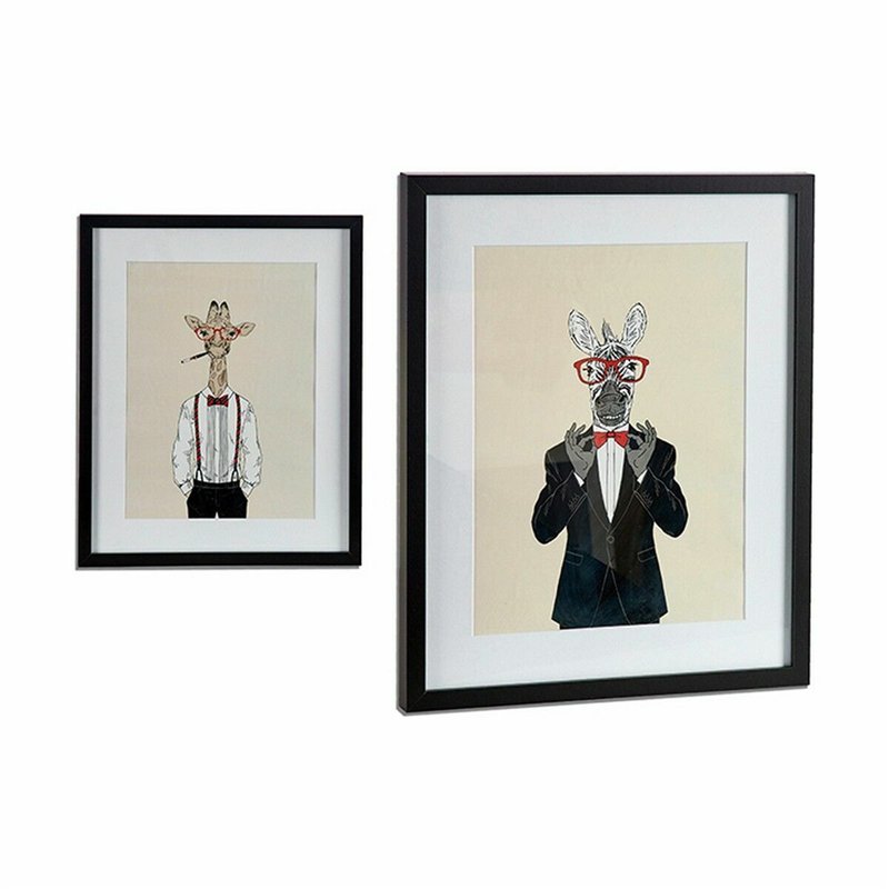 Image secondaire de Cadre Multicouleur Contre-plaqué 43 x 3 x 53 cm (6 Unités)