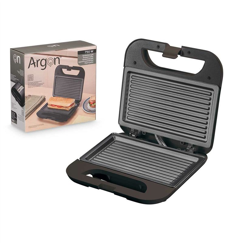 Image secondaire de Machine à sandwich Argon K-901B/G Noir Acier 750 W