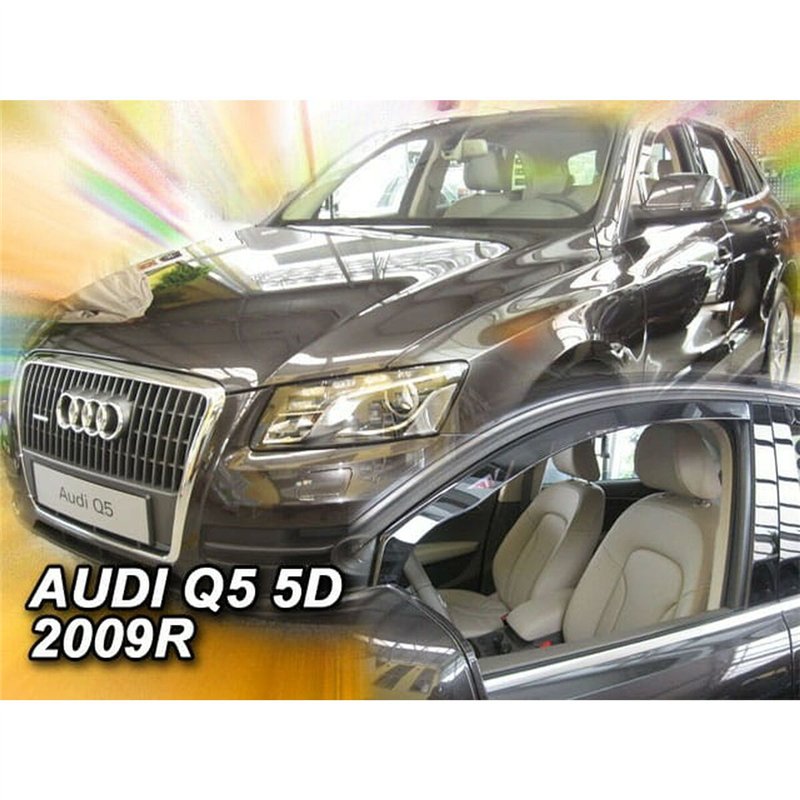 Image secondaire de Déflecteur de vent HEKO HO10234 Audi Q5 Frontal 2 Pièces