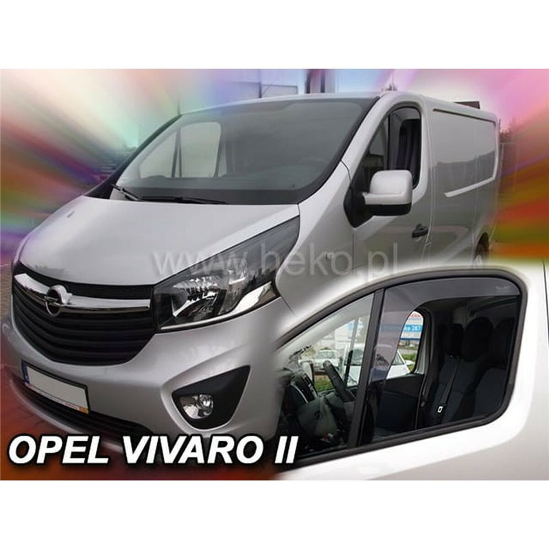 Image secondaire de Déflecteur de vent HEKO HO27189 FIAT Talento renault trafic iii 2014 OPEL VIVARO Frontal 2 Pièces