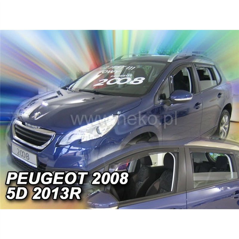 Image secondaire de Déflecteur de vent HEKO HO26152 PEUGEOT 2008 4 Pièces