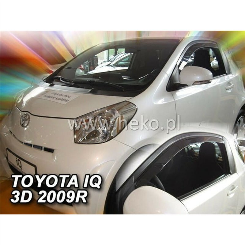 Image secondaire de Déflecteur de vent HEKO HO29613 Toyota iQ Frontal 2 Pièces