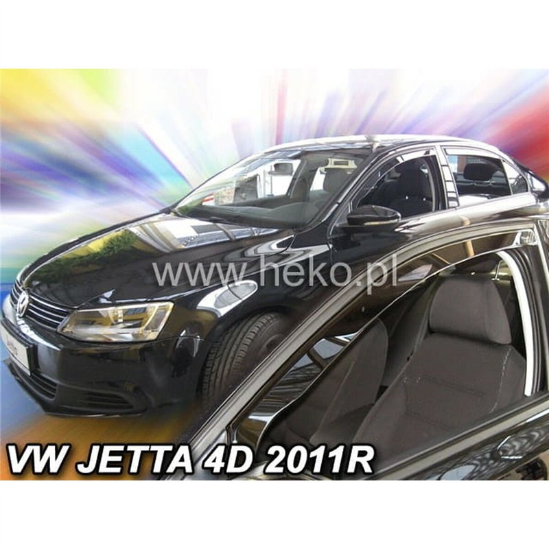 Image secondaire de Déflecteur de vent HEKO HO31185 2 Pièces Frontal