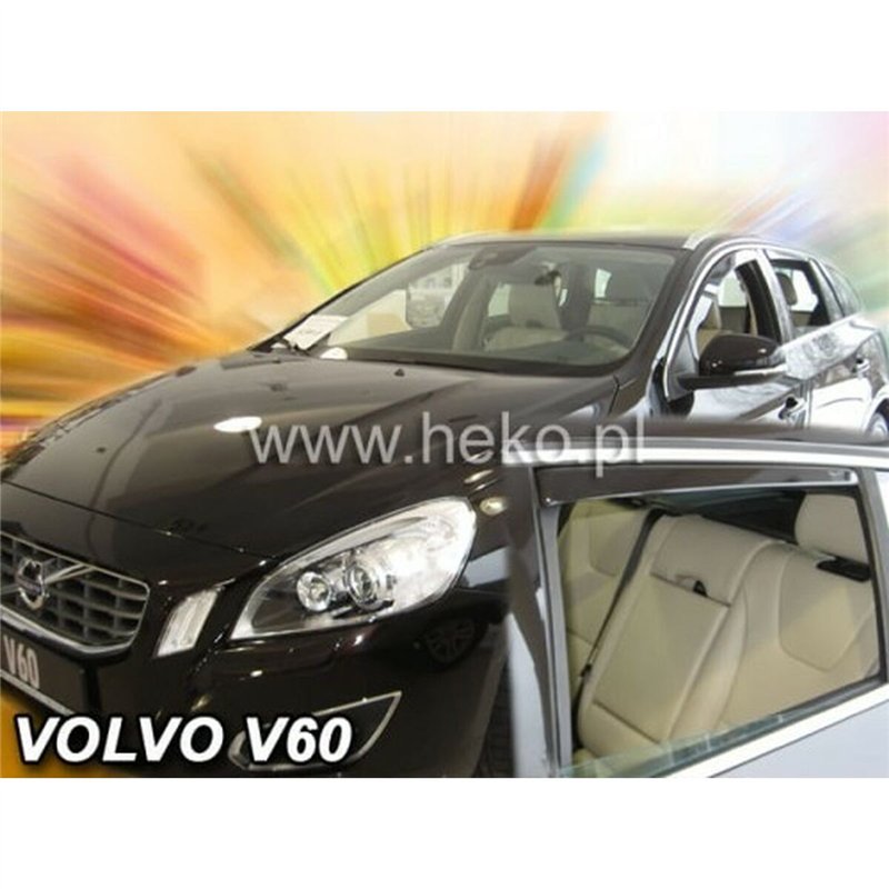 Image secondaire de Déflecteur de vent HEKO HO31258 Volvo V60 4 Pièces