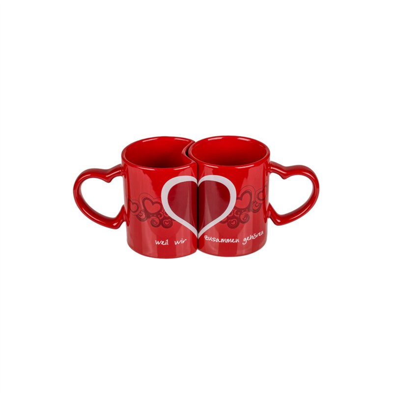 Image secondaire de Lot de tasses Out of the Blue Rouge (2 Unités)