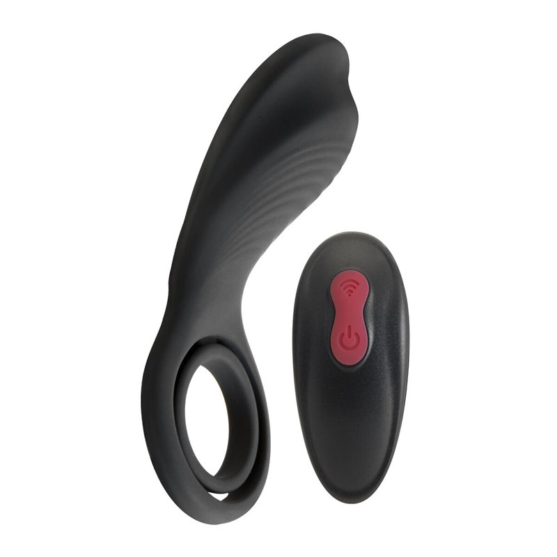 Anneau de Pénis vibrant S Pleasures Noir