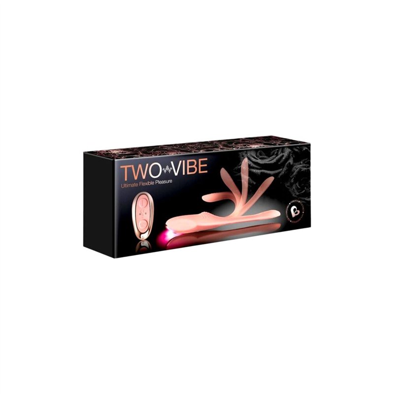 Image secondaire de Vibration de Stimulation Double Rocks-Off Rose
