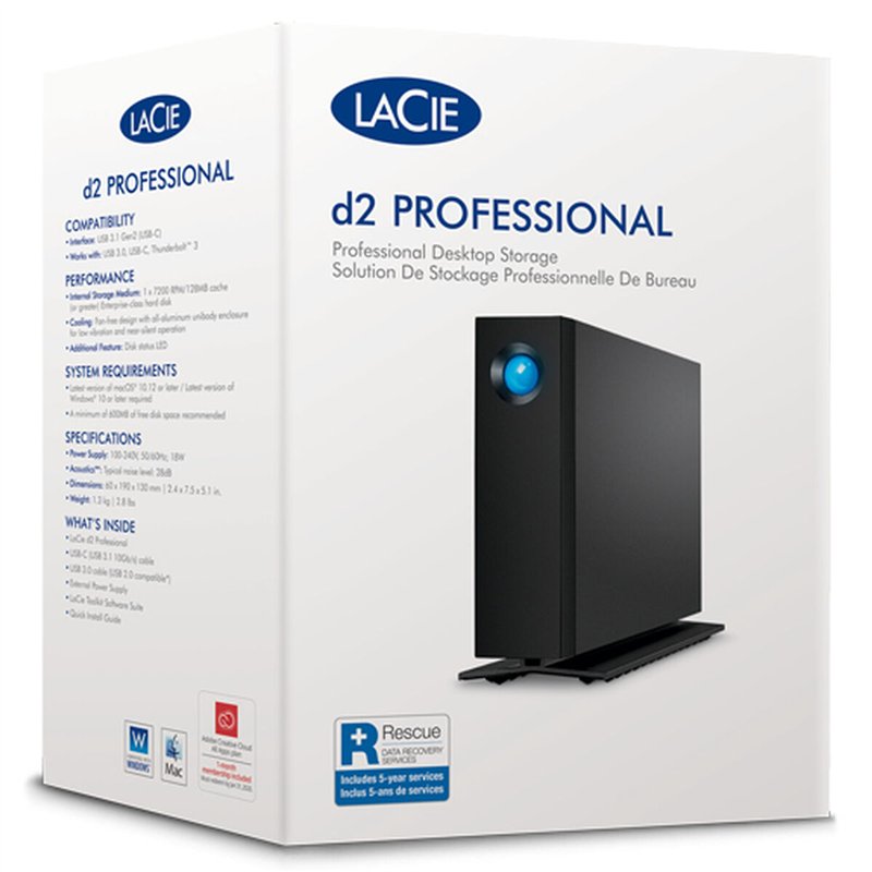 Image secondaire de Disque Dur Externe LaCie STHA24000800 Noir 24 TB