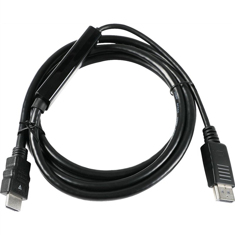 Câble DisplayPort vers HDMI V7 V7DP14HDMI21-2M-BLK