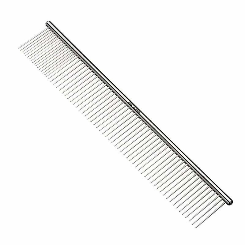 Brosse pour Chiens Andis Argenté Acier 19 cm