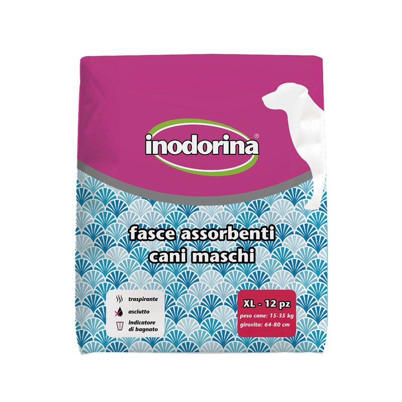 Couches jetables Inodorina 12 Unités