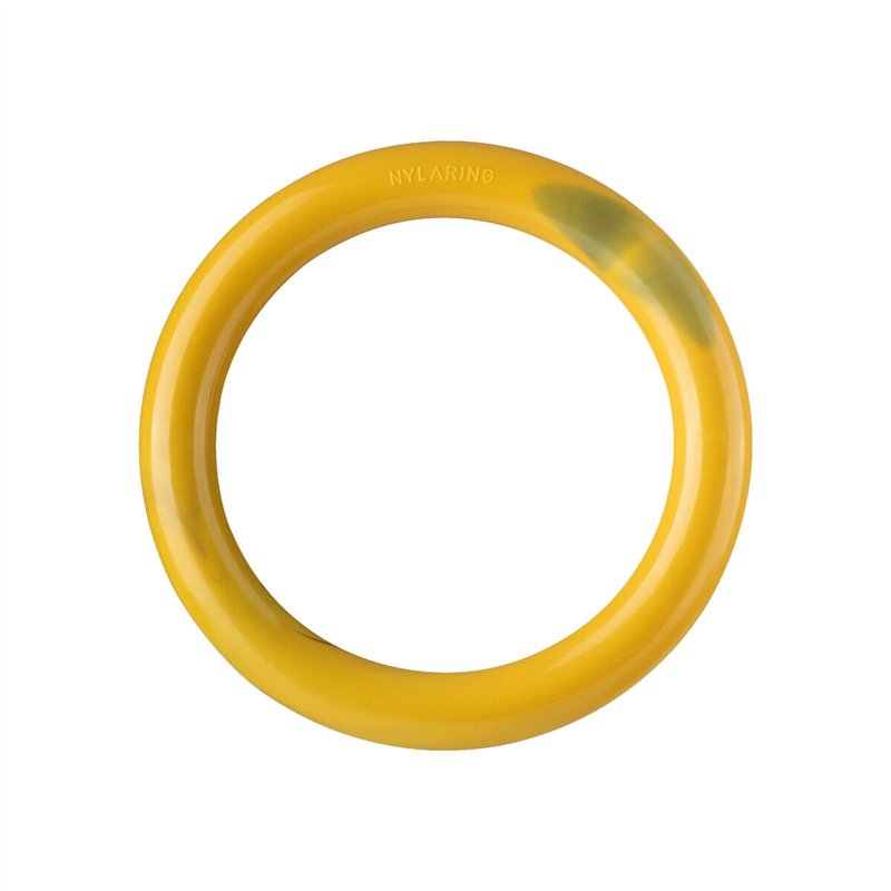 Jouet pour chien Nylabone Ring Jaune Hamburgers L
