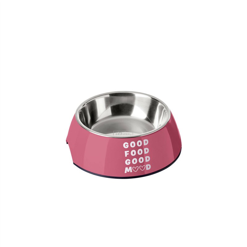 Mangeoire pour chiens Hunter Chester Rose 350 ml