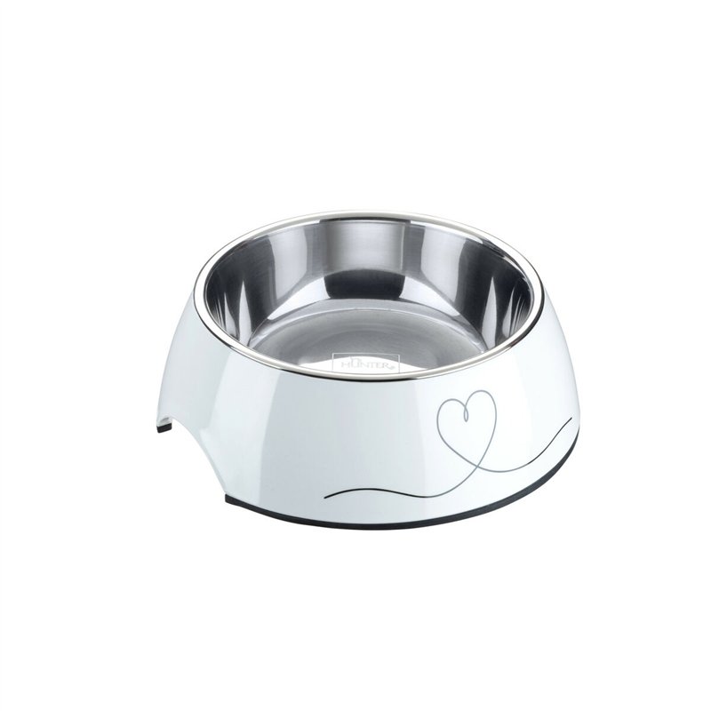 Mangeoire pour chiens Hunter Valencia Blanc 160 ml