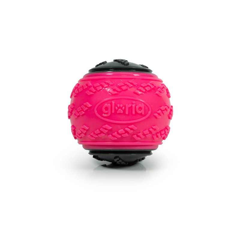 Image secondaire de Boule pour animaux de compagnie Gloria PLAY AND RUN Rose TPR L 8,89 cm