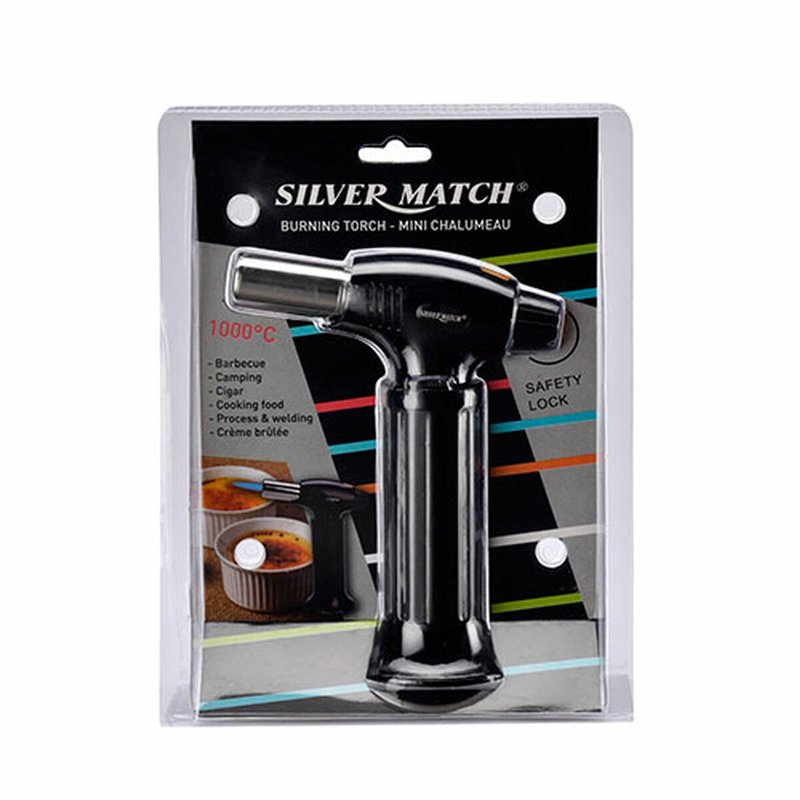 Chalumeau de Cuisine Silver Match Professionnel