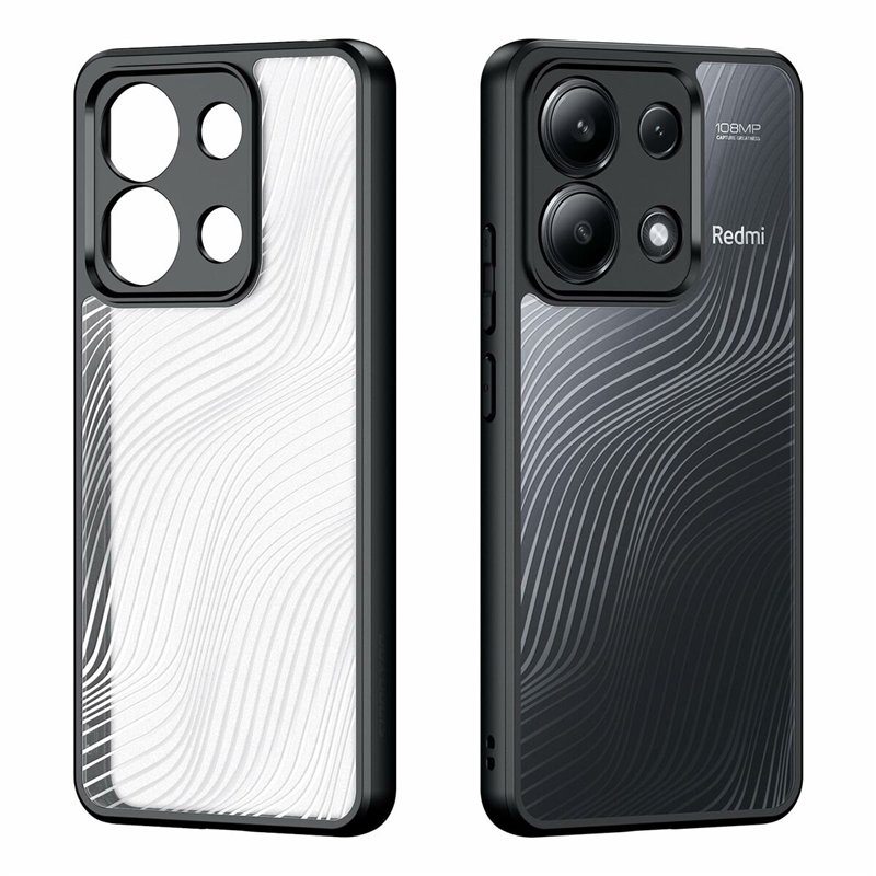Protection pour téléphone portable Dux Ducis Xiaomi Redmi Note 13 4G Noir Transparent