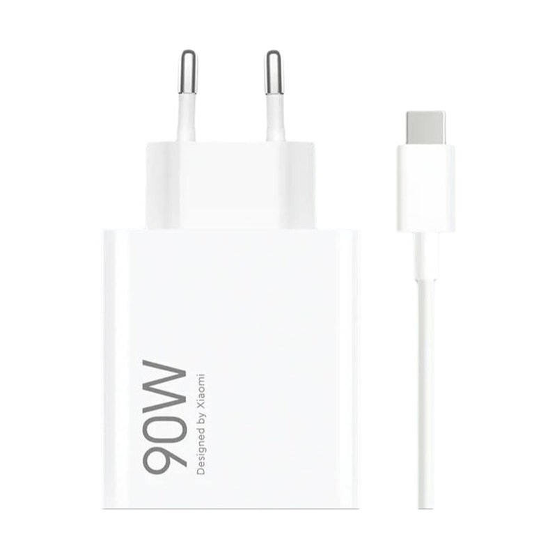 Chargeur mural + Câble USB A vers USB-C Xiaomi 90 W