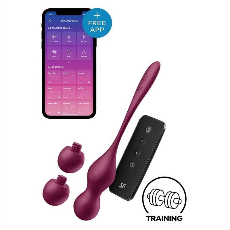 Image secondaire de Exerciseur pelvien de sol Satisfyer Silicone ABS