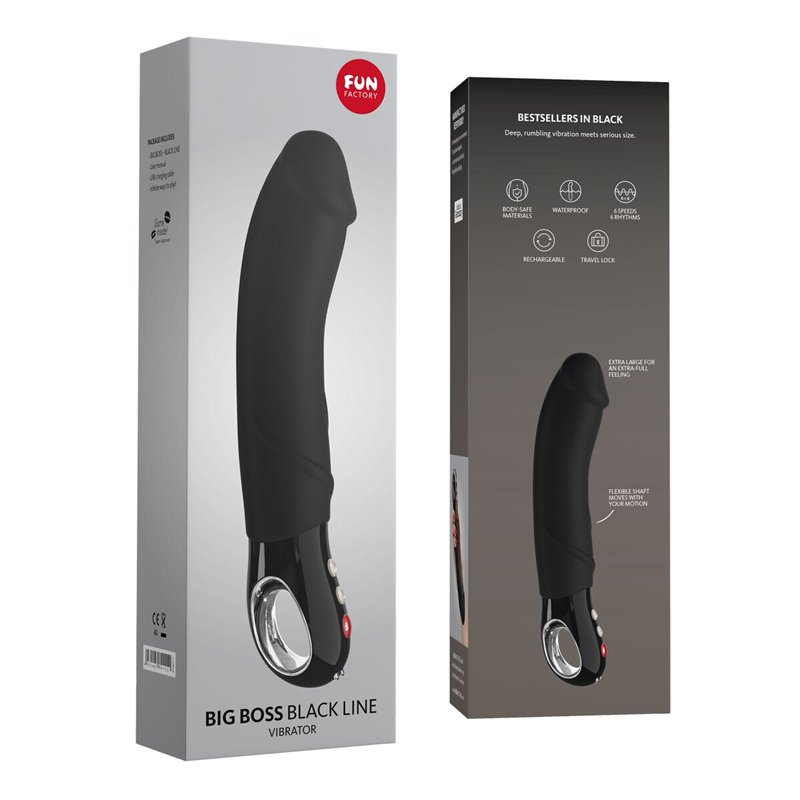 Image secondaire de Vibrateur G-Spot Fun Factory BIG BOSS Noir