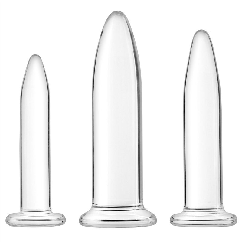 Plug Anal NS Novelties Trainer Kit 3 Pièces (13 cm) (13,9 cm) (11,3 cm)