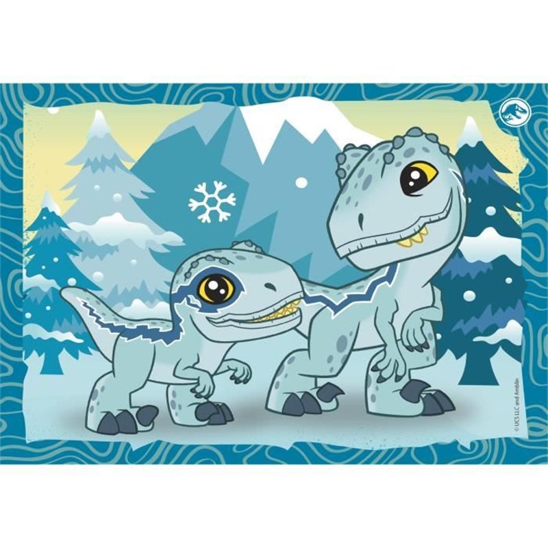 Image secondaire de CLEMENTONI Puzzle 4 en 1 Jurassic World