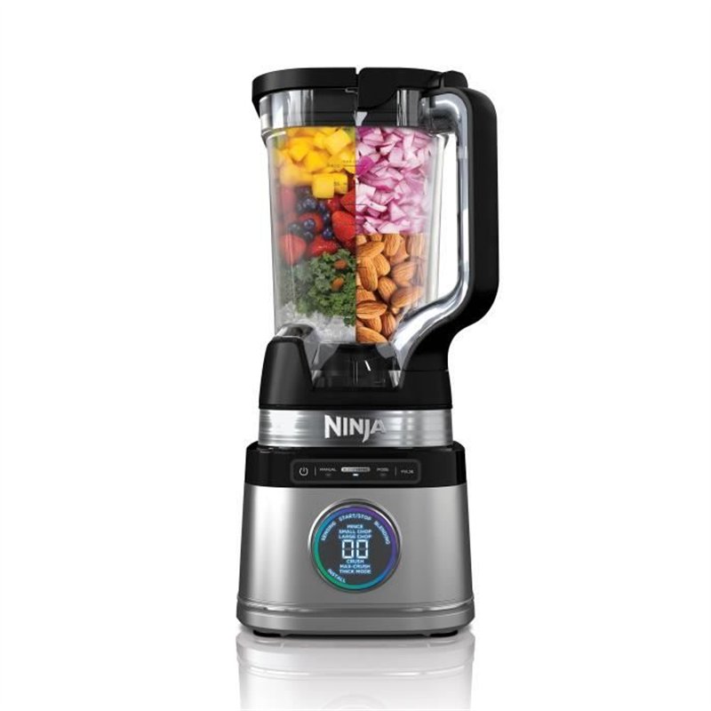 Blender professionnel haute performance NINJA Detect - Noir et argent - TB201EU