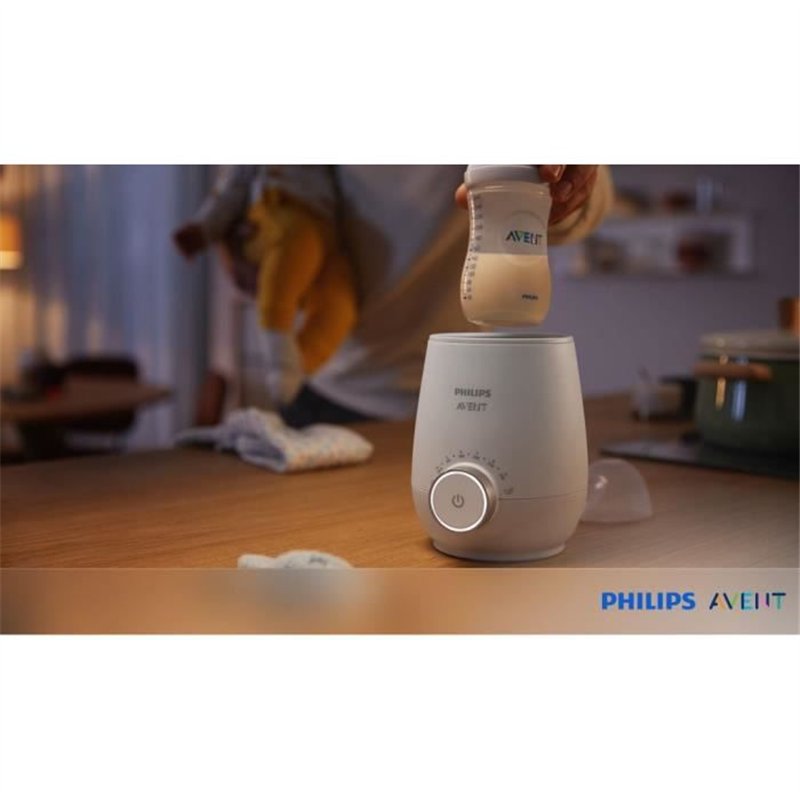 Image secondaire de Chauffe-biberon électrique - PHILIPS AVENT - Réchauffe uniforme - Technologie bain marie - Minuterie - Arret automatique
