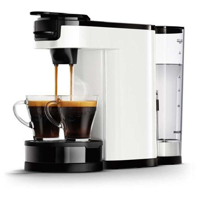 Image secondaire de Machine a café 2 en 1 SENSEO Switch Philips HD6592/05, 2 en 1 avec filtre et dosette, Verseuse isotherme, Crema plus
