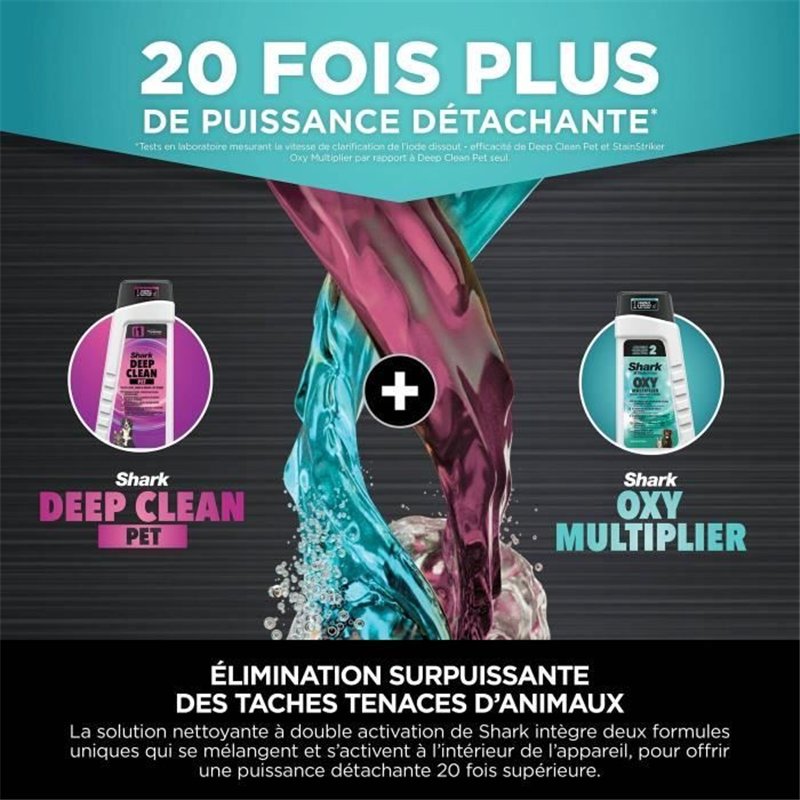 Image secondaire de Pack de solutions nettoyantes SHARK StainStriker Pet - 946 ml/473 ml