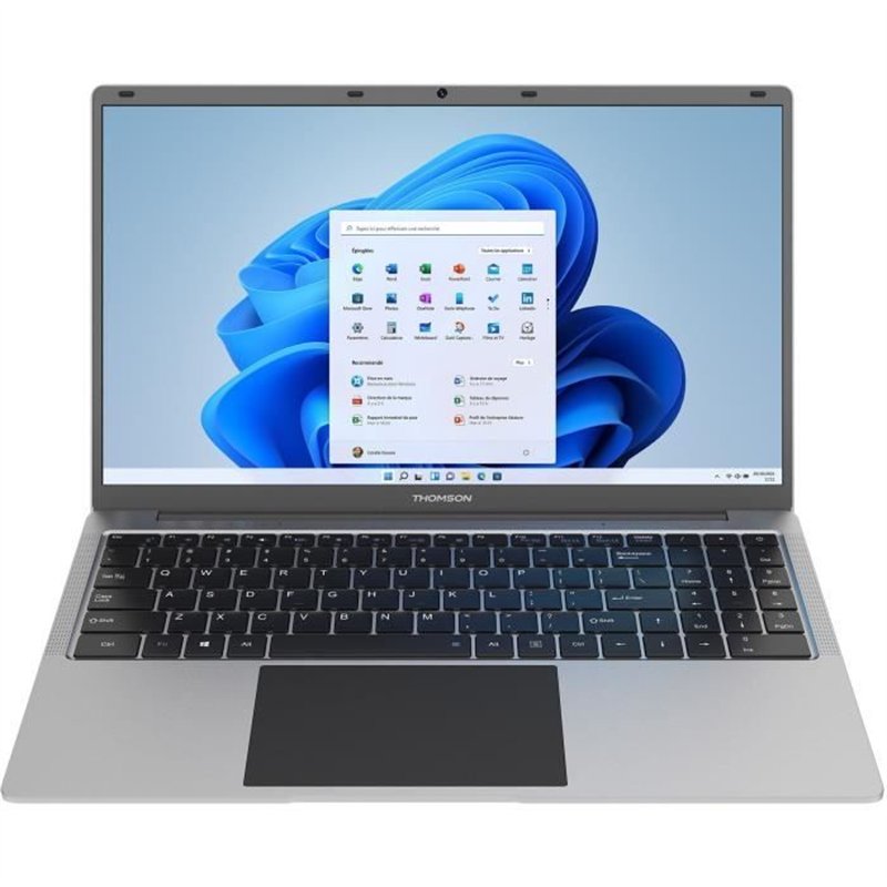 Image secondaire de PC Portable Notebook - THOMSON NEO15 - 15,6 HD - N4020 - RAM 4Go - 128Go SSD - Windows 11S - Blanc + Office 1 an + Housse + Sour