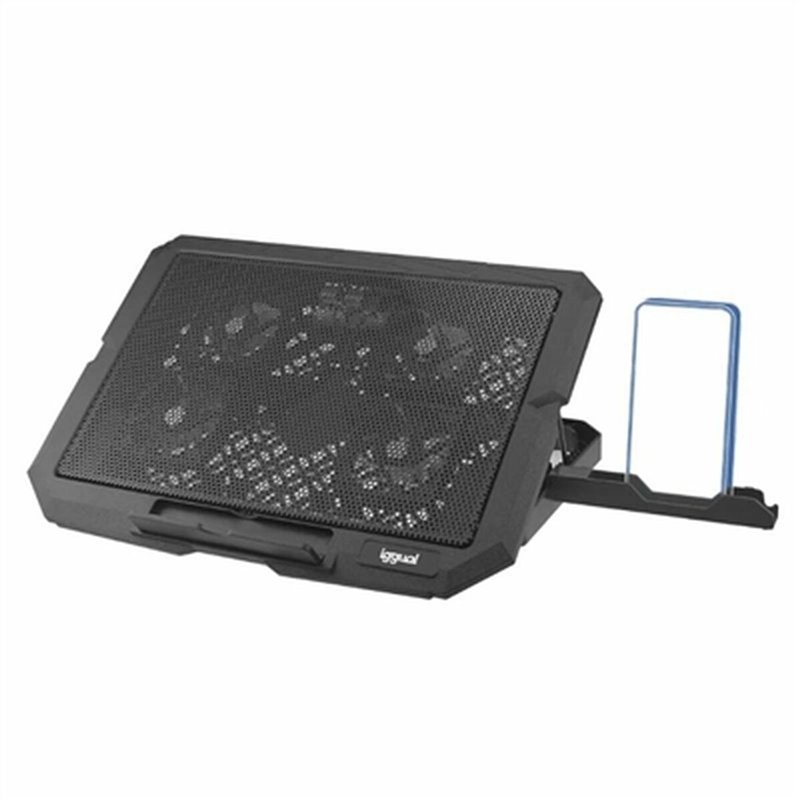 Support de refroidissement pour ordinateur portable iggual IGG319710 Noir