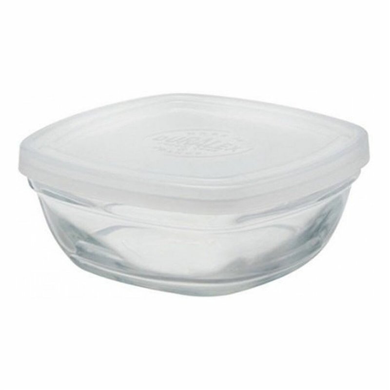 Image secondaire de Panier-repas carré avec couvercle Duralex FreshBox Transparent 150 ml (12 Unités)