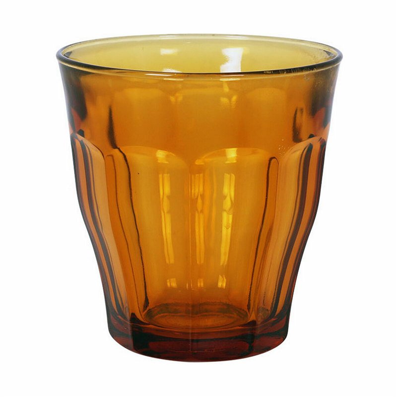 Image secondaire de Set de Verres Duralex Picardie Ambre 6 Pièces 250 ml (12 Unités)