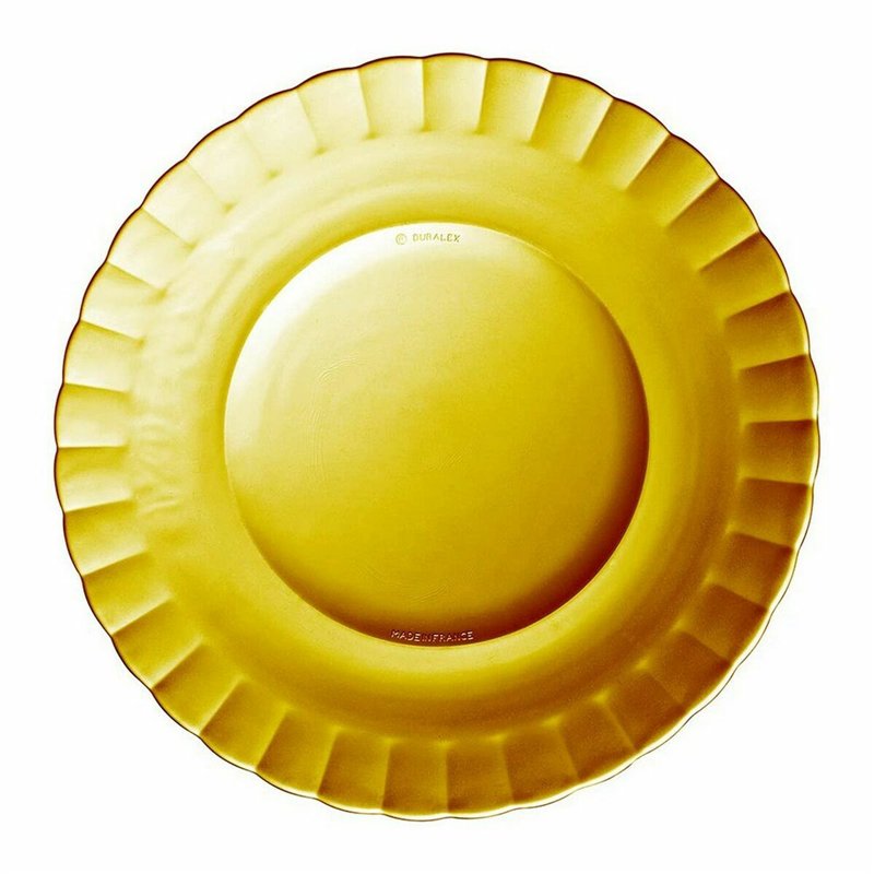 Image secondaire de Assiette plate Duralex Picardie Verre Ambre Ø 26 cm (24 Unités)