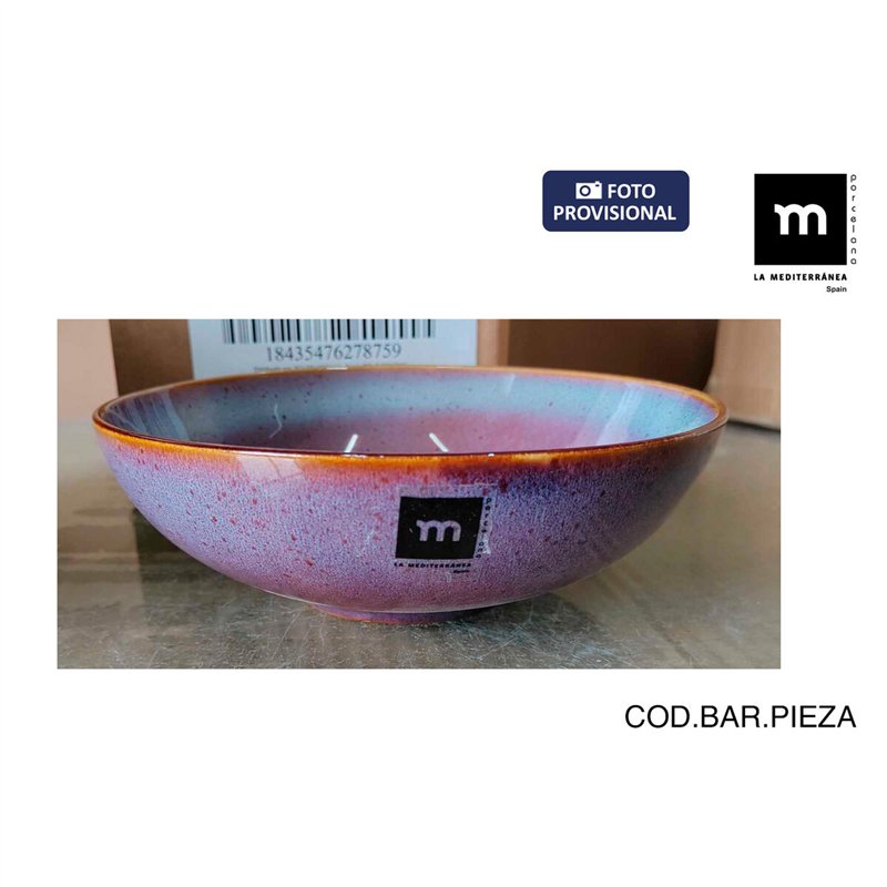 Image secondaire de Assiette plate La Mediterránea Melow (24 Unités)