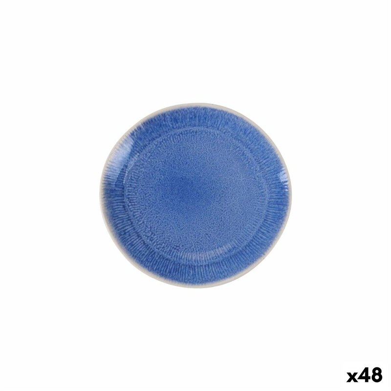 Assiette à dessert La Mediterránea Calobra Bleu (48 Unités)